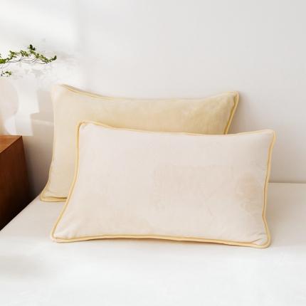 91家纺网 家纺一手货源 找家纺 （总）来菲毛毯 2025新款金貂绒珊瑚绒纯色加厚法兰绒牛奶绒保暖枕套