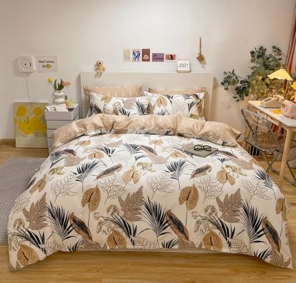 91家纺网 家纺一手货源 找家纺 （总）芊寻家居 2024年新款全棉印花13372四件套