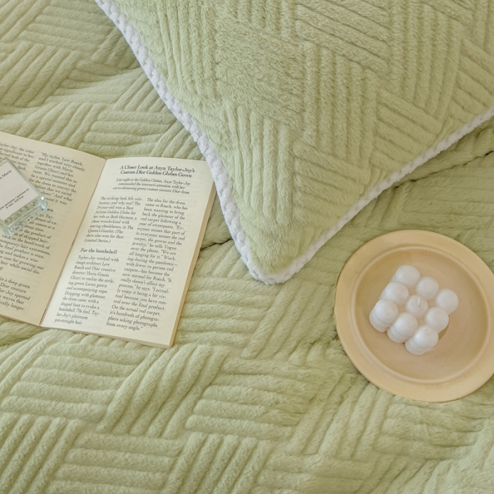 91家纺网 家纺一手货源 找家纺 （汇总）菲儿家纺 2023新款兔毛绒立体剪花四件套