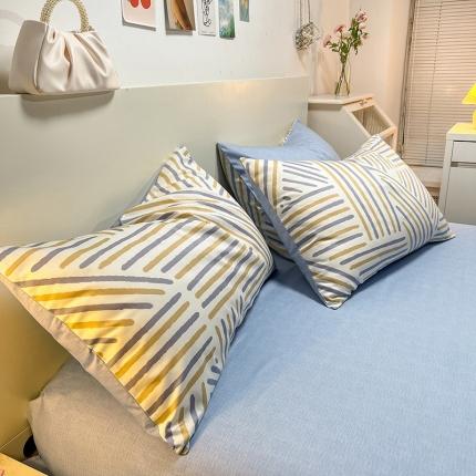 91家纺网 家纺一手货源 找家纺 （总）芊寻 2024新款全棉13372单品枕套