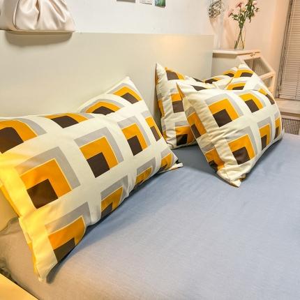 91家纺网 家纺一手货源 找家纺 （总）芊寻 2024新款全棉13372单品枕套