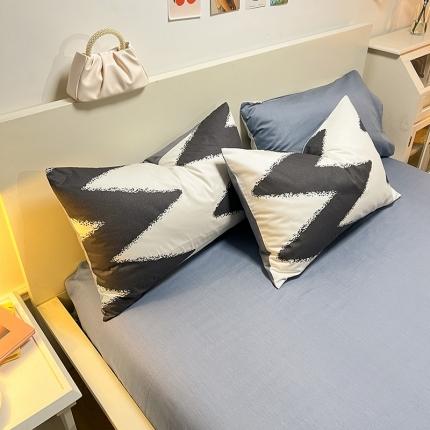 91家纺网 家纺一手货源 找家纺 （总）芊寻 2024新款全棉13372单品枕套