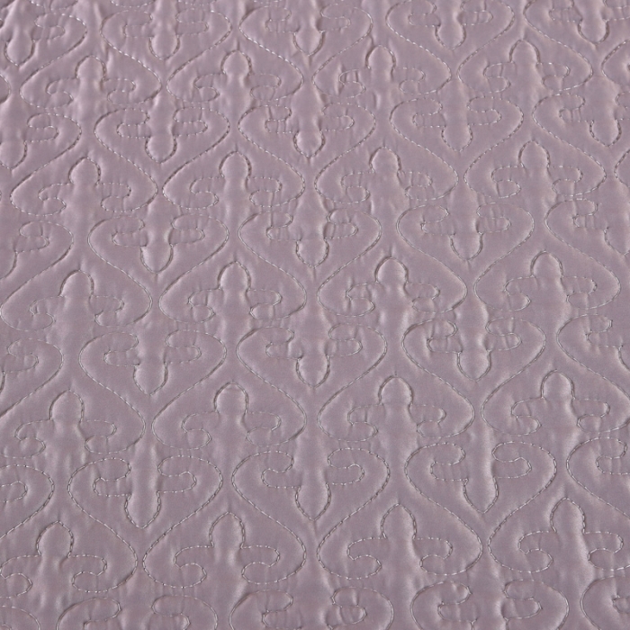 91家纺网 家纺一手货源 找家纺 佳梦家纺 2023新款柔丝缎四季床盖 浅灰