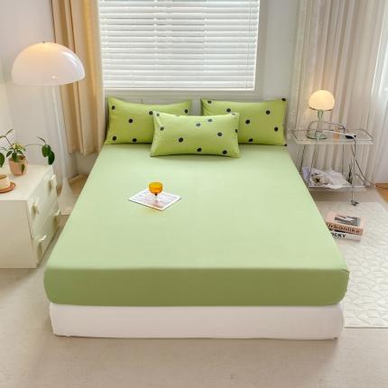 91家纺网 家纺一手货源 找家纺 （总）雅阁尔 2023直播爆款水洗棉双层纱单品单床笠被套罩床垫套