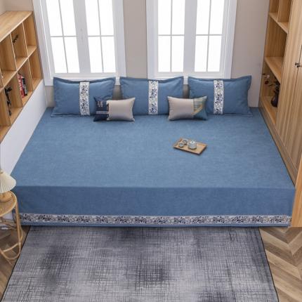 91家纺网 家纺一手货源 找家纺 （总）手艺人 2025新款复合莫兰迪雪尼尔防滑炕盖榻榻米炕垫