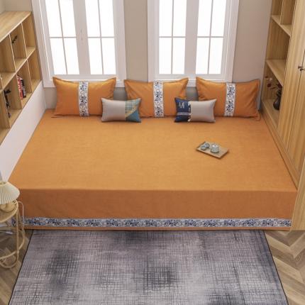 91家纺网 家纺一手货源 找家纺 （总）手艺人 2025新款复合莫兰迪雪尼尔防滑炕盖榻榻米炕垫