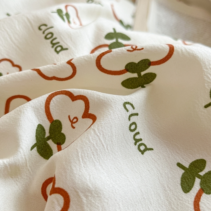 91家纺网 家纺一手货源 找家纺 亚龙工厂店 2023新款棉麻印花大豆被被子被芯 花之语