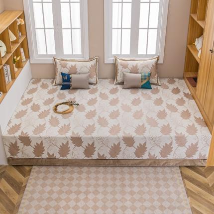 91家纺网 家纺一手货源 找家纺 总质地细腻复合防滑炕盖榻榻米炕垫K193/K195-K197