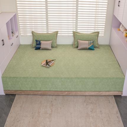 91家纺网 家纺一手货源 找家纺 总质地细腻复合防滑炕盖榻榻米炕垫K193/K195-K197