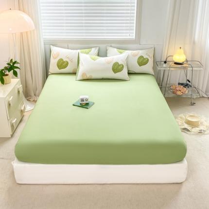 91家纺网 家纺一手货源 找家纺 （总）雅阁尔 2023直播爆款水洗棉双层纱单品单床笠被套罩床垫套