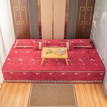 91家纺网 家纺一手货源 找家纺 总手艺人2025新款质地细腻复合防滑炕盖榻榻米炕垫K88/K89/K90/K92