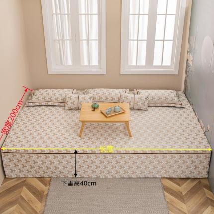 91家纺网 家纺一手货源 找家纺 总2025新款质地细腻复合防滑炕盖榻榻米炕垫K66/K71/K86/K87K91