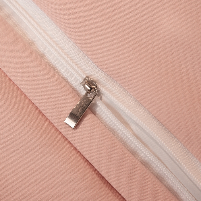 91家纺网 家纺一手货源 找家纺 涵宸家纺 2023新款水洗氧棉-山茶花系列四件套 山茶花-浅粉