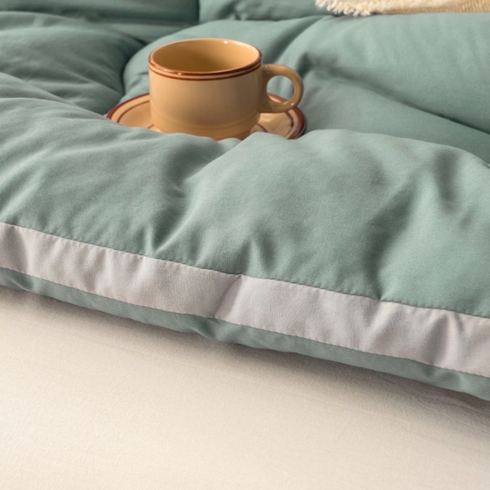 91家纺网 家纺一手货源 找家纺 （总）畅销 2024款水洗棉立体冬被大床图