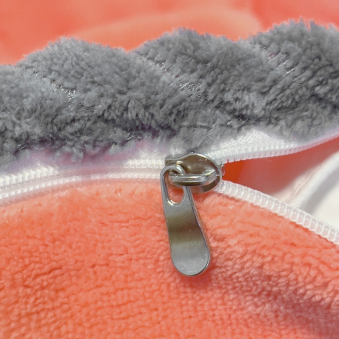 91家纺网 家纺一手货源 找家纺 绒世界 2024新款加厚牛奶绒纯色优雅四件套 优雅-橙色