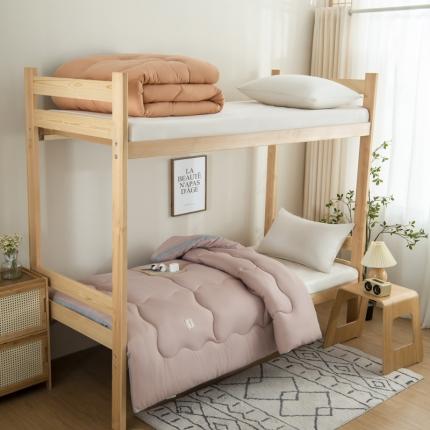 91家纺网 家纺一手货源 找家纺 （总）畅销 2025款水洗棉立体冬被学生上下铺