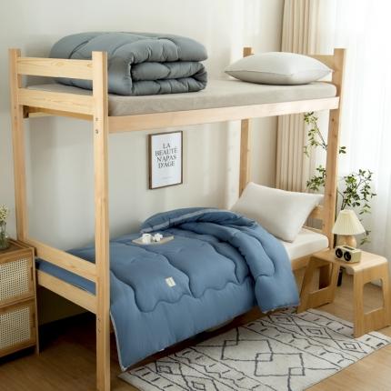 91家纺网 家纺一手货源 找家纺 （总）畅销 2025款水洗棉立体冬被学生上下铺