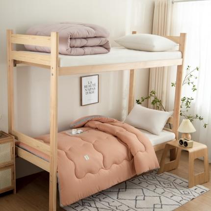 91家纺网 家纺一手货源 找家纺 （总）畅销 2025款水洗棉立体冬被学生上下铺