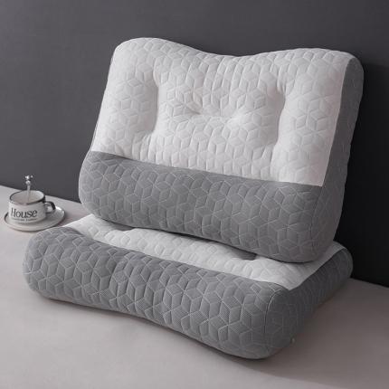 91家纺网 家纺一手货源 找家纺 (总) 贵夫人 2023新款3D乳胶深睡牵引枕枕头枕芯