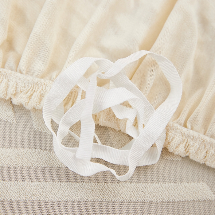 91家纺网 家纺一手货源 找家纺 逐日 2023新款防水提花沙发套雪剑 雪剑-奶白