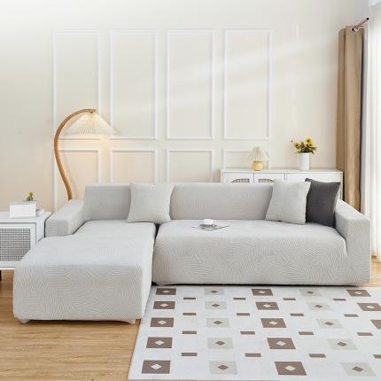 91家纺网 家纺一手货源 找家纺 （总）逐日沙发套 2023新款防水提花沙发套羽叶