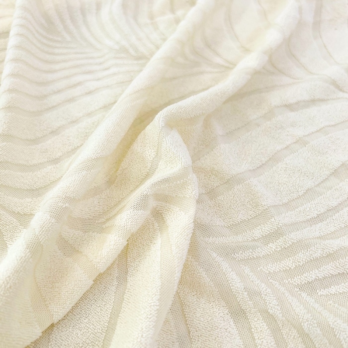 91家纺网 家纺一手货源 找家纺 逐日 2023新款防水提花沙发笠初意系列 初意-奶白