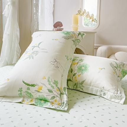 91家纺网 家纺一手货源 找家纺 （总）金鑫汇 2023新款喷气全棉枕套一对