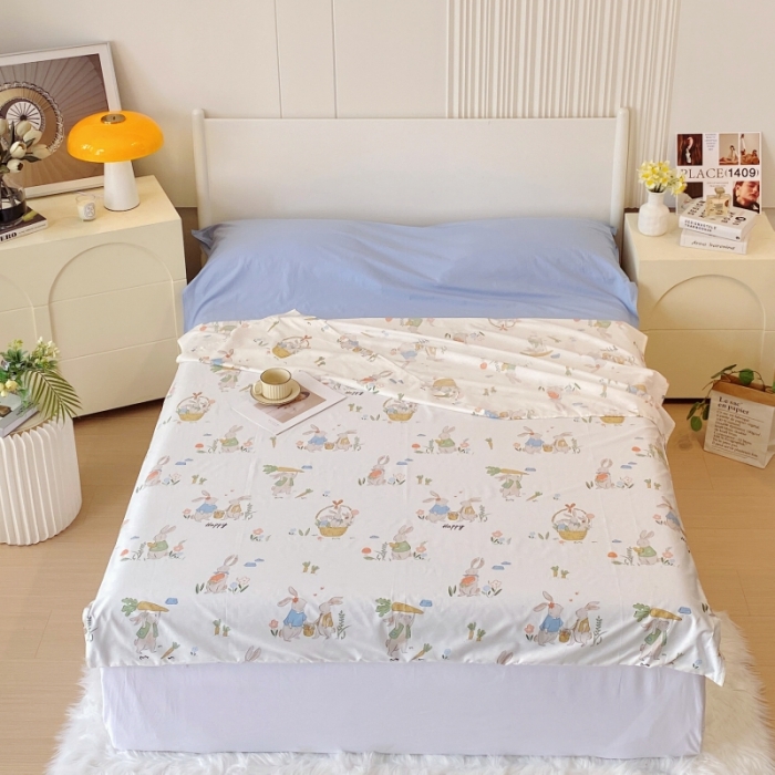 91家纺网 家纺一手货源 找家纺 金鑫汇 2023新款全棉亲肤印花隔脏睡袋 收获满满