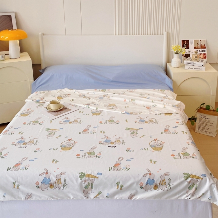 91家纺网 家纺一手货源 找家纺 金鑫汇 2023新款全棉亲肤印花隔脏睡袋 收获满满