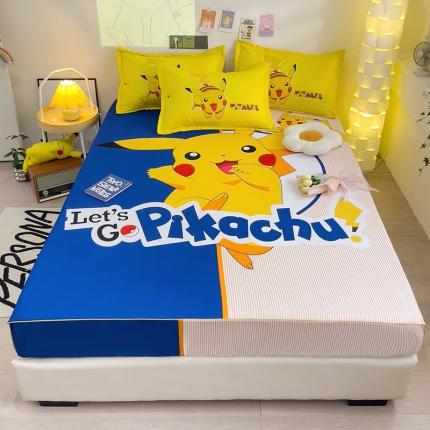 91家纺网 家纺一手货源 找家纺 （总）KT猫直营店 2024新款大版卡通单品床笠