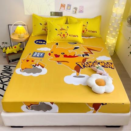 91家纺网 家纺一手货源 找家纺 （总）KT猫直营店 2024新款大版卡通单品床笠