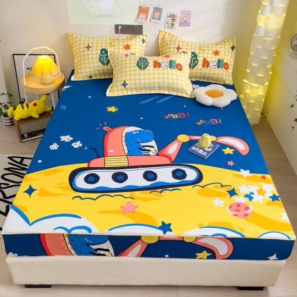 91家纺网 家纺一手货源 找家纺 （总）KT猫直营店 2024新款大版卡通单品床笠