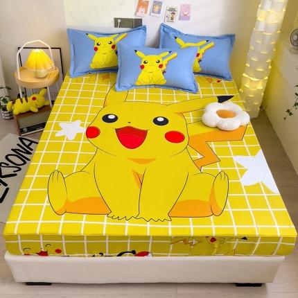 91家纺网 家纺一手货源 找家纺 （总）KT猫直营店 2024新款大版卡通单品床笠