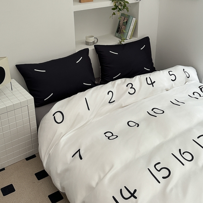 91家纺网 家纺一手货源 找家纺 摩卡 2024新款亲肤四季棉四季款现代简约系列四件套 马吉拉