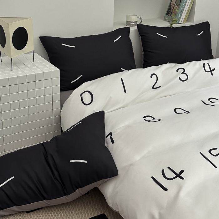 91家纺网 家纺一手货源 找家纺 摩卡 2024新款亲肤四季棉四季款现代简约系列四件套 马吉拉