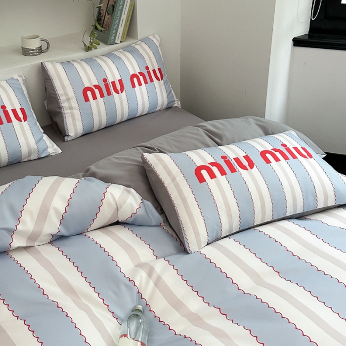 91家纺网 家纺一手货源 找家纺 摩卡 2024新款亲肤四季棉四季款现代简约系列四件套 缪缪