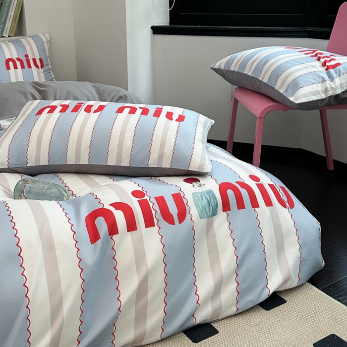 91家纺网 家纺一手货源 找家纺 摩卡 2024新款亲肤四季棉四季款现代简约系列四件套 缪缪