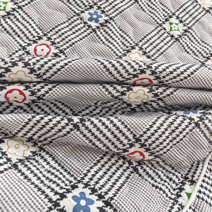 91家纺网 家纺一手货源 找家纺 罗艺轩 2024新款全棉花边床笠式夹棉床裙三件套波塞尔庄园路易