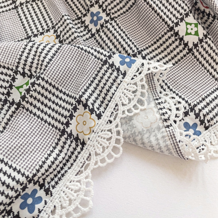 91家纺网 家纺一手货源 找家纺 罗艺轩 2024新款全棉花边床笠式夹棉床裙三件套波塞尔庄园路易