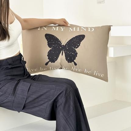 91家纺网 家纺一手货源 找家纺 （总）桃喜 2024新款40支13372全棉印花大版单枕套