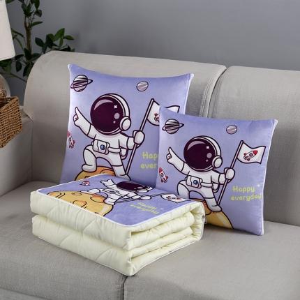 91家纺网 家纺一手货源 找家纺 (总) 伊可爱抱枕被 2023新款水晶超柔磨毛四季多针抱枕被