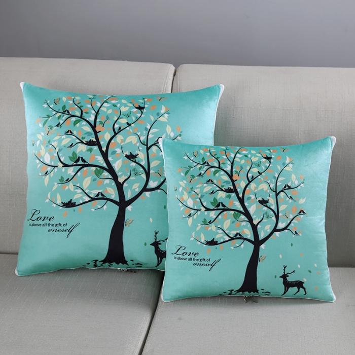 91家纺网 家纺一手货源 找家纺 伊可爱抱枕被 2023新款水晶超柔磨毛四季多针抱枕被 乐园