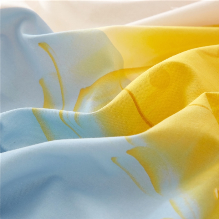 91家纺网 家纺一手货源 找家纺 沐白家居 2023全棉大版生态磨毛四件套 小仙女-粉