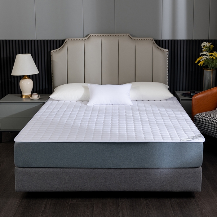 91家纺网 家纺一手货源 找家纺 宜眠 2024新款酒店床垫软垫薄款家用席梦思保护垫被罩学生宿舍防滑床铺