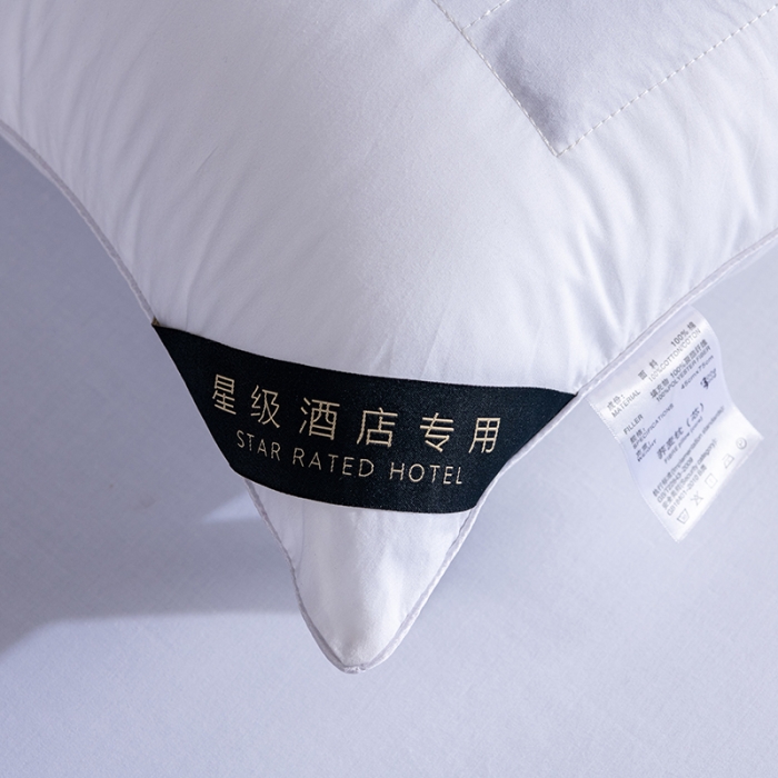 91家纺网 家纺一手货源 找家纺 （总）宜眠 2023新款酒店荞麦枕芯五星级酒店专用半荞麦壳两用枕头护颈