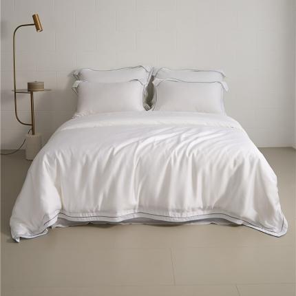 2023秋冬新款长绒棉-云锦系列常规版 云锦-云白