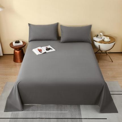 91家纺网 家纺一手货源 找家纺 拼社 全棉加厚磨毛单品-单床单 魅影灰