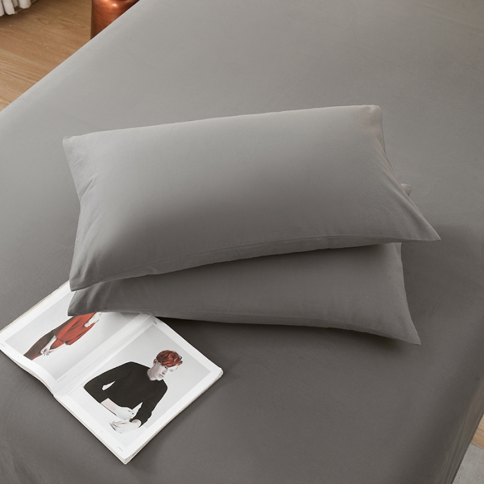 91家纺网 家纺一手货源 找家纺 拼社 全棉加厚磨毛单品-单床单 低调灰