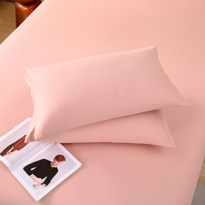 91家纺网 家纺一手货源 找家纺 拼社 全棉加厚磨毛单品-单床单 海棠粉