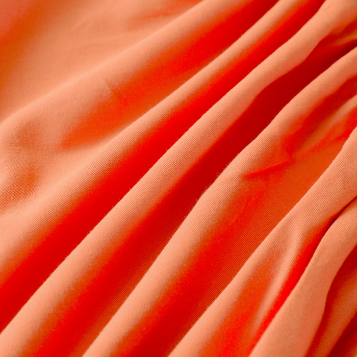 91家纺网 家纺一手货源 找家纺 拼社 全棉加厚磨毛单品-单床笠 活力橙